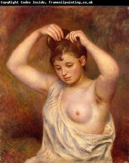 Pierre Auguste Renoir Woman Arranging her Hair